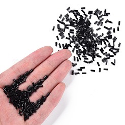Opaque Colours Glass Bugle Beads&nbsp;SEED-N005-001-B04