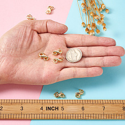 Brass Double Opening Lobster Claw Clasps&nbsp;FIND-TA0001-46G