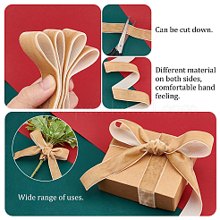 3 Rolls 3 Colors Single Face Velvet Ribbon Sets&nbsp;OCOR-AR0001-57