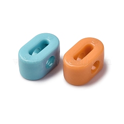 Opaque Acrylic European Beads&nbsp;OACR-S072-04A