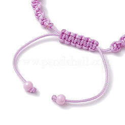 4Pcs Adjustable Synthetical Turquoise Starfish Braided Bead Bracelets&nbsp;BJEW-JB10225