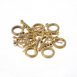 Tibetan Style Alloy Toggle Clasps&nbsp;LS-GAC2016-NF