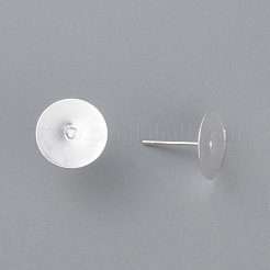 304 Stainless Steel Stud Earring Findings&nbsp;STAS-H436-24S-12mm