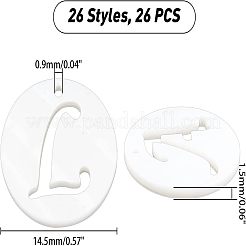 26Pcs 26 Style 
Natural Freshwater Shell Charms&nbsp;SHEL-FH0001-12