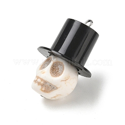 Halloween Opaque Resin Pendants&nbsp;RE-CBA098D-04P-A