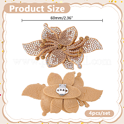 4Pcs Iron Shoe Clips&nbsp;HJEW-HY00184