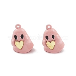Spray Painted Alloy Pendants&nbsp;PALLOY-K003-23