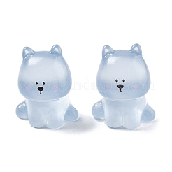 Luminous Resin Cute Little Dog Ornaments&nbsp;RESI-R459-02A