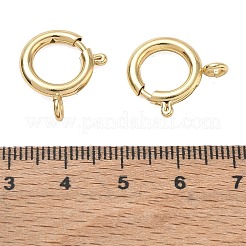 Brass Spring Ring Clasps&nbsp;KK-CBA1AE8-05G-G
