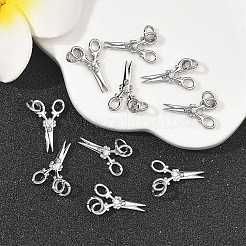 SHEGRACE Brass Micro Pave Clear Cubic Zirconia Pendants&nbsp;XGRQ2C489-403P