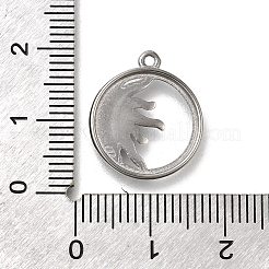 304 Stainless Steel Pendants&nbsp;STAS-C119-09P