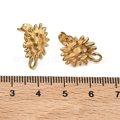 304 Stainless Steel Stud Earring Findings&nbsp;STAS-A139-05G