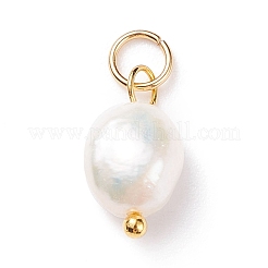 10Pcs Natural Cultured Freshwater Pearl Pendants&nbsp;PALLOY-YW00178-01