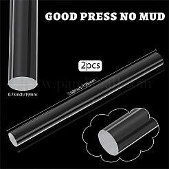 2Pcs Acrylic Rolling Pin&nbsp;AJEW-SP0002-50