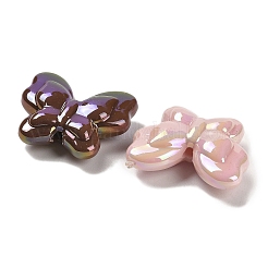 UV Plating Opaque Rainbow Iridescent Acrylic Beads&nbsp;SACR-R001-13A