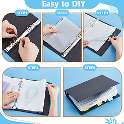 PET Waterproof Morandi Index Tabs&nbsp;AJEW-GA0008-41