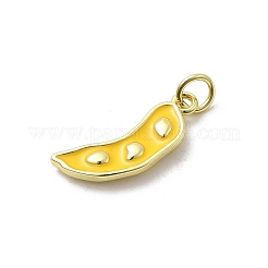 Brass Enamel Pendants&nbsp;KK-P338-05A-G02