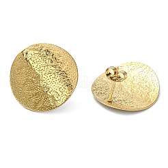 Ion Plating(IP) 201 Stainless Steel Stud Earrings&nbsp;EJEW-K270-11G