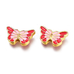 Alloy Enamel Beads&nbsp;ENAM-H322-01G