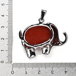 Natural Red Jasper Pendants&nbsp;G-G112-01P-07