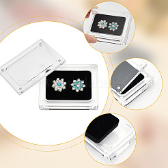 Acrylic Loose Diamond Packaging Boxes with Magnetic&nbsp;CON-WH0105-14A