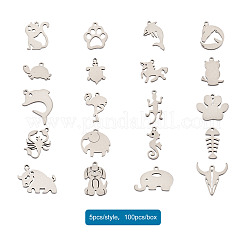304 Stainless Steel Pendants&nbsp;STAS-TA0001-22P