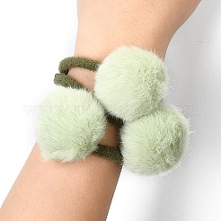 Imitation Wool Girls Hair Accessories&nbsp;OHAR-S190-17B
