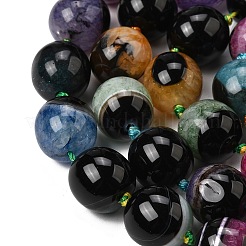 Natural Agate Beads Strands&nbsp;G-F820-A01-01