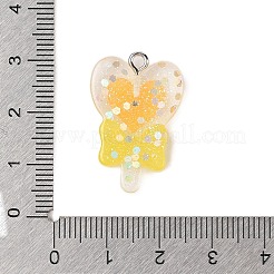 Opaque Resin Pendants&nbsp;RESI-S06-04B