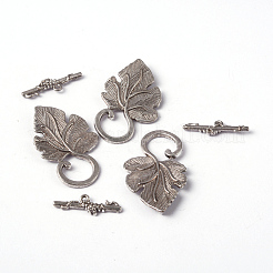 Alloy Toggle Clasps&nbsp;X-PALLOY-A20005-AS-LF
