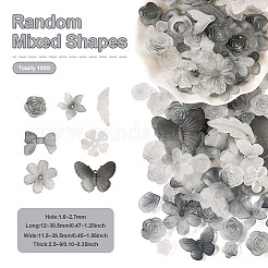100G Transparent Acrylic Beads&nbsp;OACR-TA0002-92C