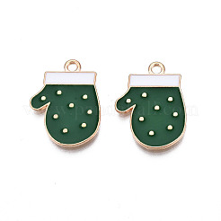 Christmas Style Alloy Enamel Pendants&nbsp;X-ENAM-Q442-62