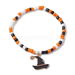 5Pcs Glass Seed Beaded Stretch Bracelets Sets&nbsp;BJEW-JB10939