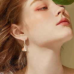 4Pcs 4 Styles Brass Micro Pave Cubic Zirconia Pendants&nbsp;KK-SC0008-08