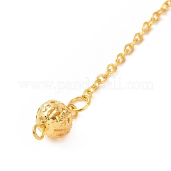 Brass Cable Chain Coil Dowsing Pendulums&nbsp;HJEW-D004-01G