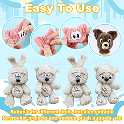8 styles Plastic Craft Safety Eyes&nbsp;DIY-GA0006-52