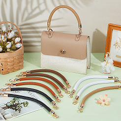 10Pcs 5 Colors Round Braided Imitation Leather Bag Handles&nbsp;AJEW-CL0006-08