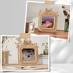 Retro Resin Photo Frame Stand&nbsp;DJEW-SP0001-57B