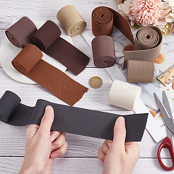 10 Yards 10 Colors Polyester Ultra Wide Thick Flat Elastic Band&nbsp;OCOR-BC0006-39A