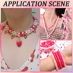 800Pcs 4 Colors Plastic Beads Sets&nbsp;KY-SP0001-24D