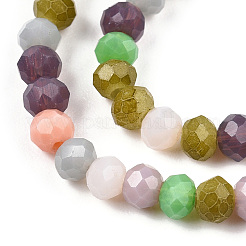 Opaque Glass Beads Strands&nbsp;GLAA-N041-005B-02