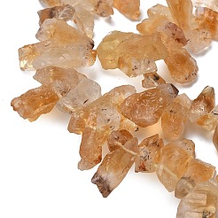 Heated Natural Citrine Beads Strands&nbsp;G-L650-J01-01