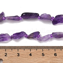Natural Amethyst Beads Strands&nbsp;G-Z130-B01-01