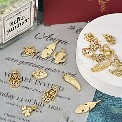 18Pcs 9 Style Alloy Pendants&nbsp;FIND-TA0003-38