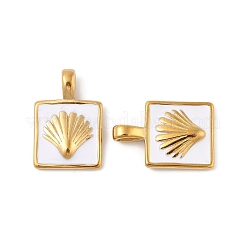 304 Stainless Steel Enamel Pendants&nbsp;STAS-P380-04G