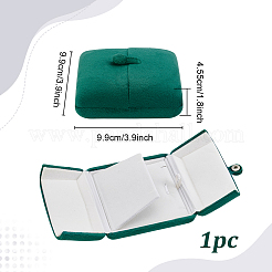 Velvet Jewelry Pendant Package Boxes&nbsp;CON-WH0086-163A