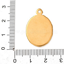 304 Stainless Steel Black Enamel Pendants&nbsp;STAS-G399-04G-01