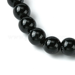 Halloween Theme 7.5mm Round Acrylic Beaded Stretch Bracelets&nbsp;BJEW-JB10881