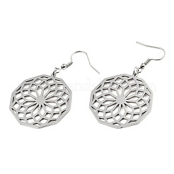 Tarnish Resistant 201 Stainless Steel Dangle Earrings&nbsp;LS-STAS-S105-JN606-1