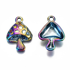 Rainbow Color Alloy Pendants&nbsp;LS-PALLOY-S180-045-RS